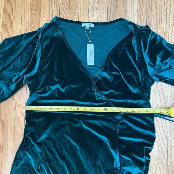 NWT Baltic Born Meghan Velvet Wrap Maxi Dress - Picture 8 of 10